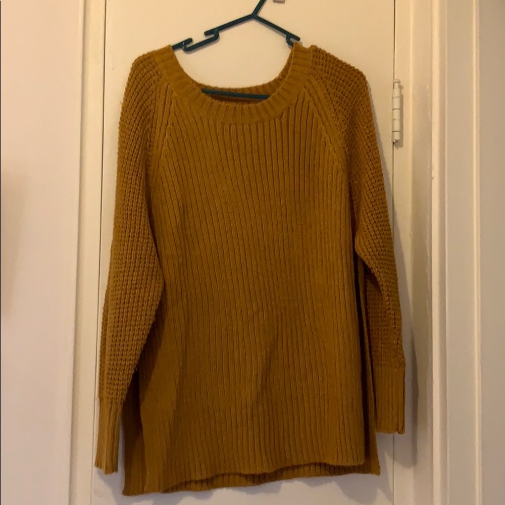 Cozy Mustard Sweater
